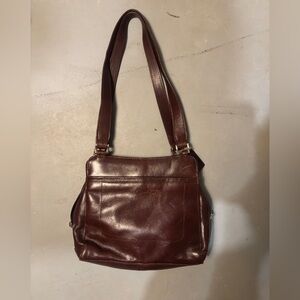 Opale vintage Italian leather brown purse